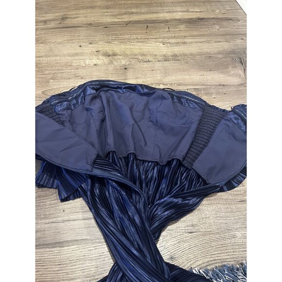 Amanda Uprichard Collina Jumpsuit – Size Medium – Navy - Picture 4 of 12